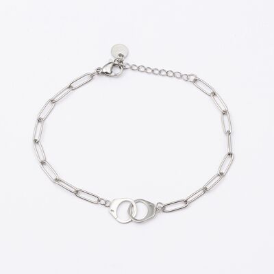 Bracelet stainless steel SILVER - B50064055350