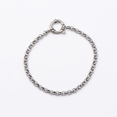 Bracciale in acciaio inossidabile ARGENTO - B50032060299