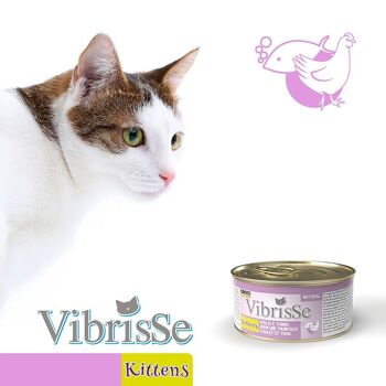 Nourriture pour chatons - Vibrisse Natural Chatons 70g 7