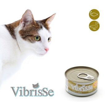 Aliment naturel pour chat - Vibrisse Menu 70g 16