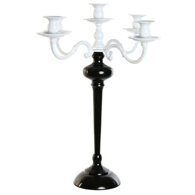 CANDELABRO IN METALLO 45X45X51 BICOLORE LD209738