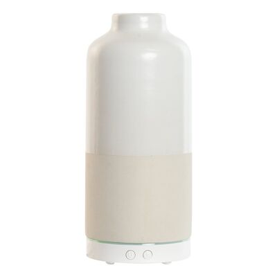 DIFFUSEUR D'ARÔME CÉRAMIQUE 9X9X22 HUMIDIFICATEUR BLANC DA213133