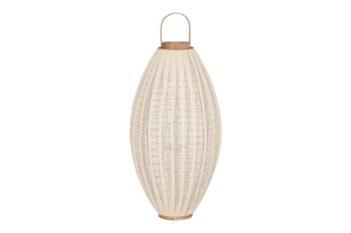 PORTAVELA MADERA LINO 38X38X84 BLANCO PV209322