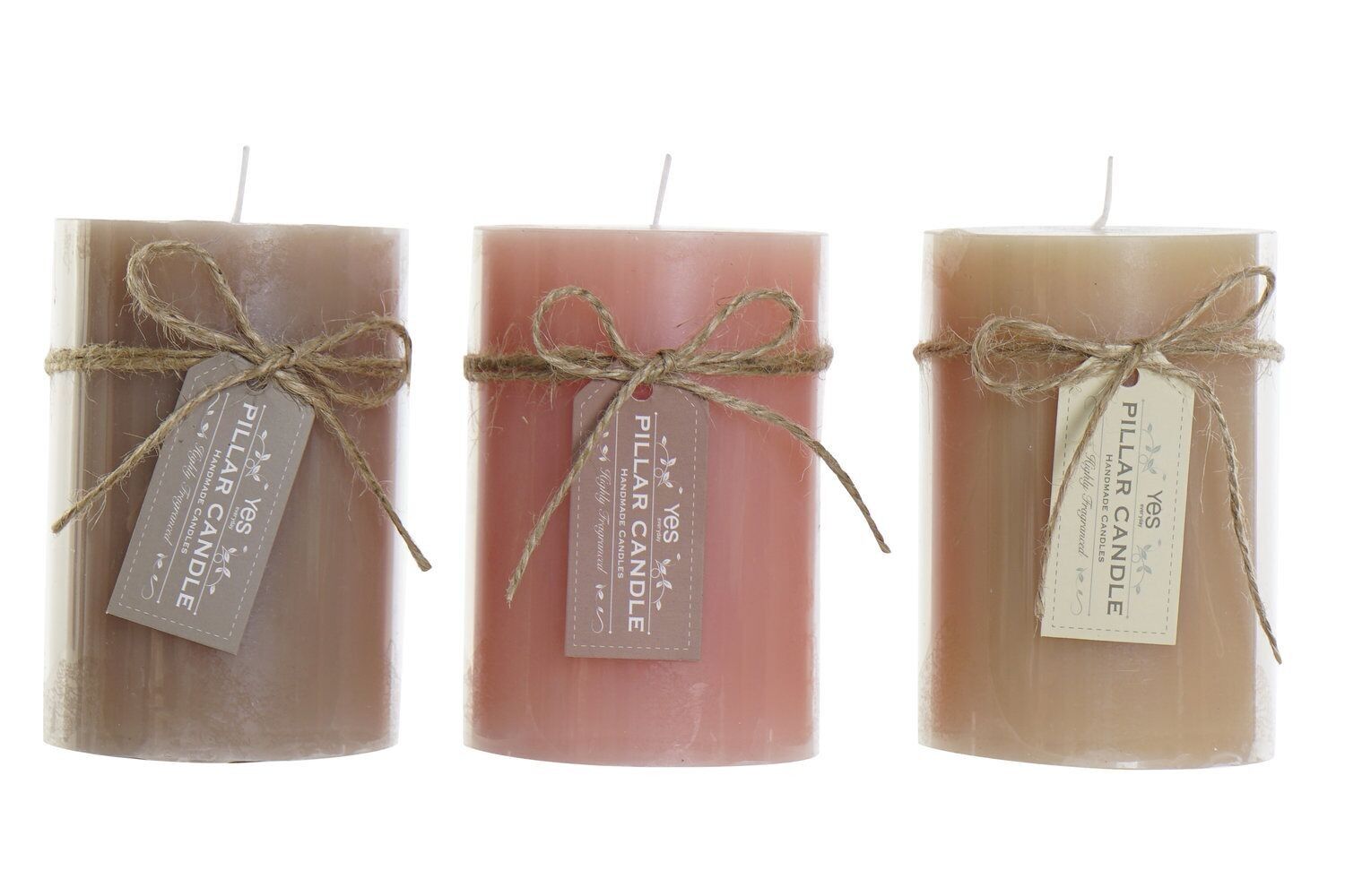 WACHSKERZE 6,8X6,8X10 55 STUNDEN 3 SURT. VE187726