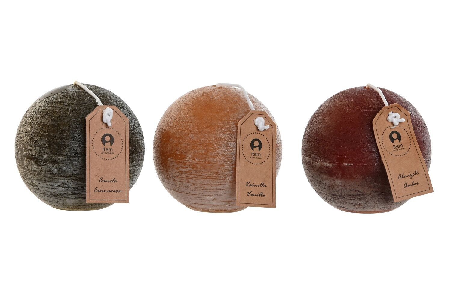 CANDELA IN CERA 7,5X7,5X7,5 188 GR, 35 ORE 3 SURT. VE209653