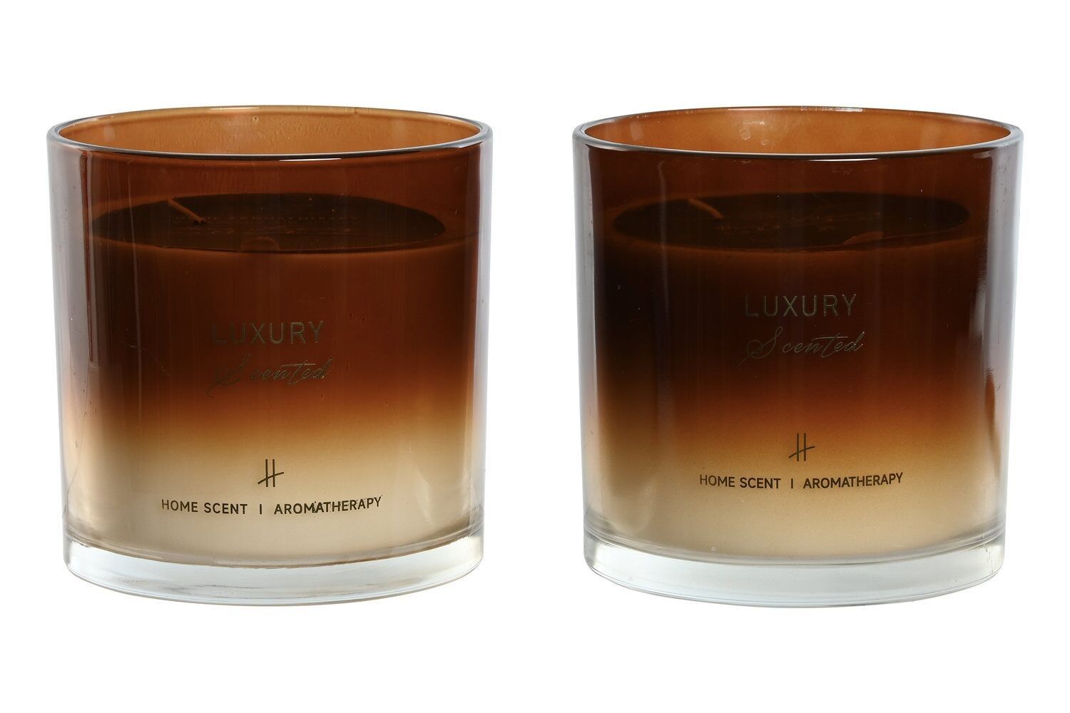 CANDELA IN CERA CRISTALLO 15X15X15 1250 GR. 	2 SURT. DA213123