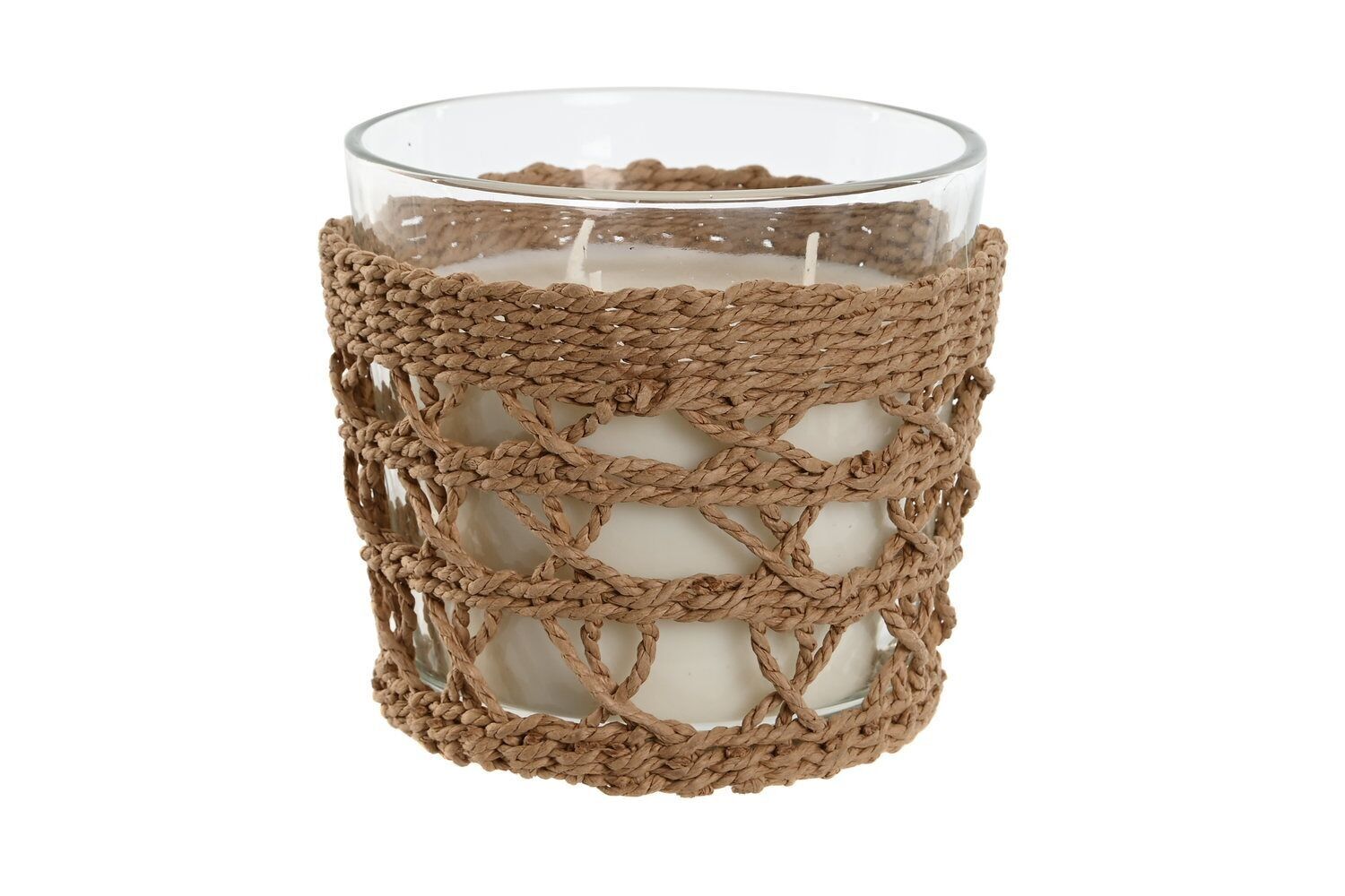 CANDELA IN FIBRA 13,5X13X12,5 430GR PROFUMATA 2% VE211095