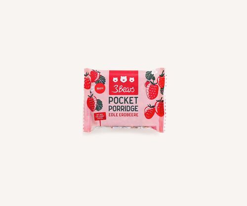 Haferriegel Pocket Porridge Edle Erdbeere VE16