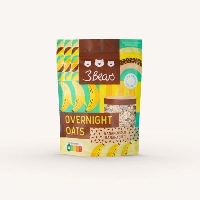 Overnight Oats Bananen Split 400g VE6