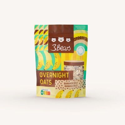 Overnight Oats Bananen Split 400g VE6