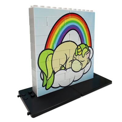 Puzzle Up Regenbogen-Einhorn 32 Teile