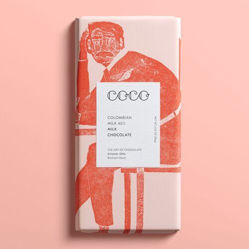 Colombian 40% Plain Milk Chocolate | 80g