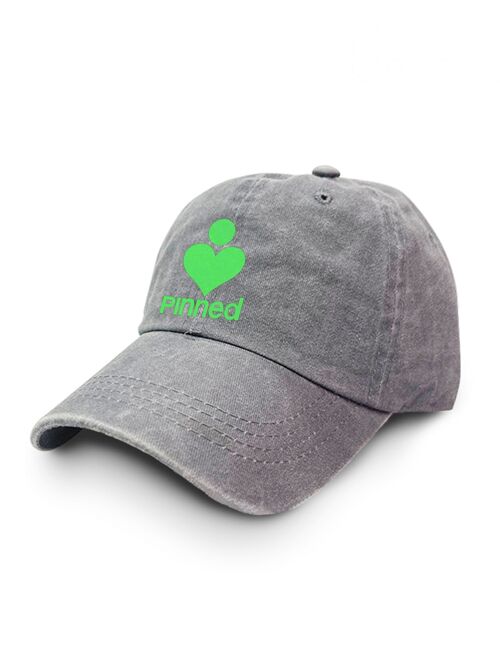 Cap PiNNED Neon Green Velvet