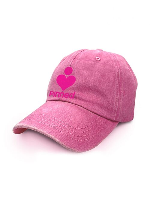 Cap PiNNED Neon Pink Velvet