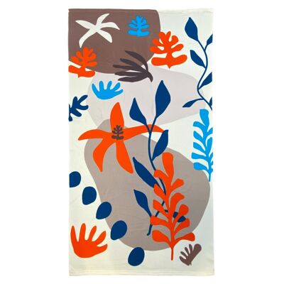 Mayari 100% Polyester microfiber beach towel 90x170cm 250g/m²