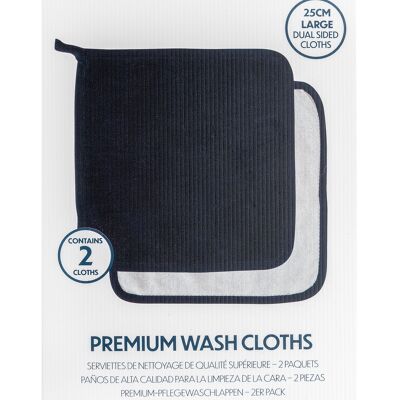 Aristocrat Premium Grooming Wash Cloths  (2 Pack)