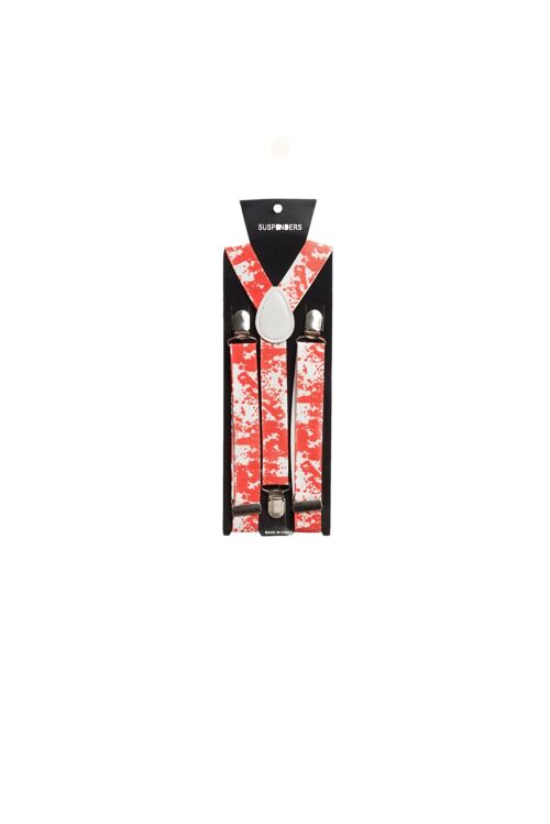 Suspenders Blood - Width 2,5 cm