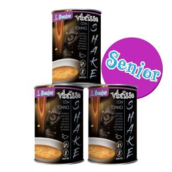 Aliment pour chats seniors - Vibrisse Shake 135g 1