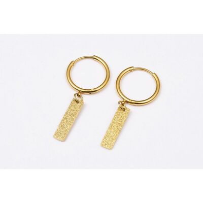 Earrings stainless steel GOLD - E60322087399