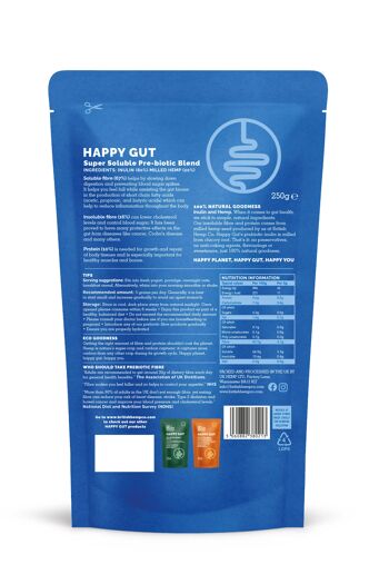 Mélange prébiotique super soluble Happy Gut 2