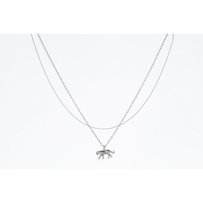 Necklace stainless steel SILVER - N80087125599