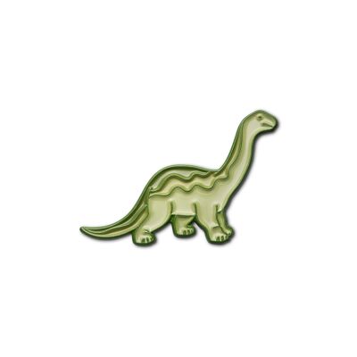 Pin esmaltado "Nuevo Dinosaurio"