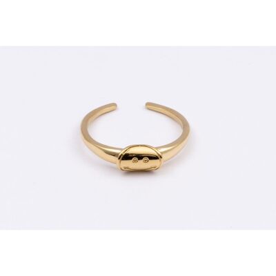 Ring stainless steel GOLD - R40121105399