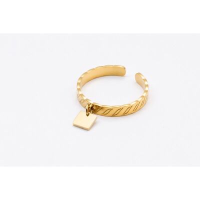 Ring stainless steel GOLD - R40145072350