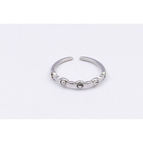 Ring stainless steel ZILVER - R40046050299