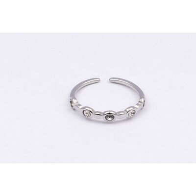 Ring stainless steel SILVER - R40046050299