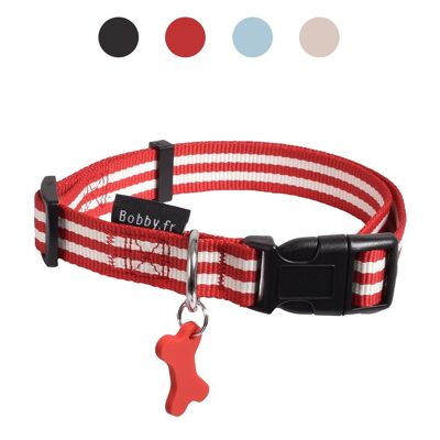 Bobby Dog Collar - Stripe