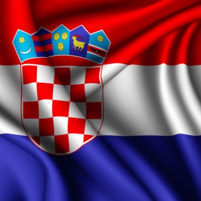 Bandera de país Croacia 90 x 150 cm - 100% poliéster