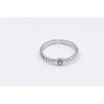 Bague acier inoxydable ARGENT - R4001205299