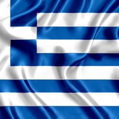 Country Flag Greece 90 x 150 cm - 100% polyester