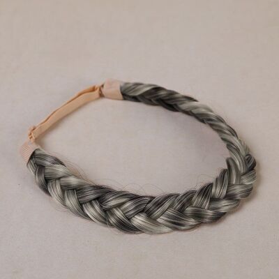 Hair Braid - Dark Ash Grey