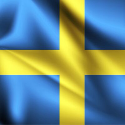 Bandiera nazionale Svezia 90 x 150 cm - 100% poliestere