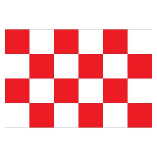 Flag Brabant - Red White Checkered - 90 x 150 cm