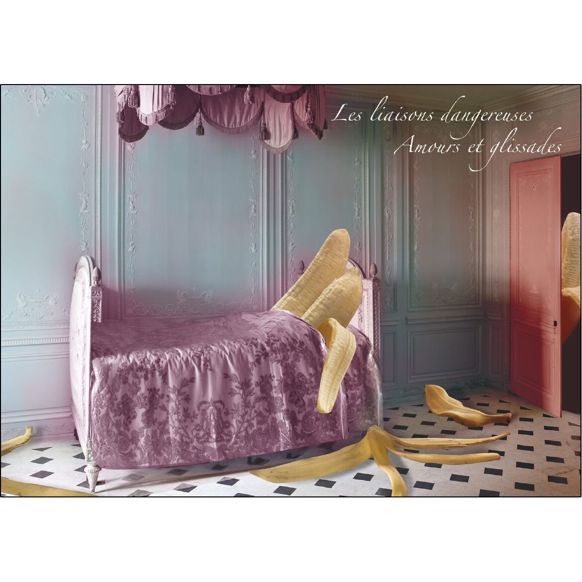 Cartolina - Relazioni pericolose. Ama e scivola.