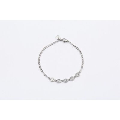Bracelet stainless steel SILVER - B50034060350