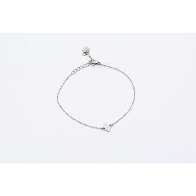 Bracciale in acciaio inossidabile ARGENTO - B50010050299