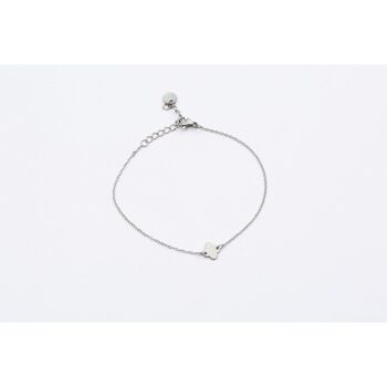 Bracelet acier inoxydable ARGENT - B50010050299