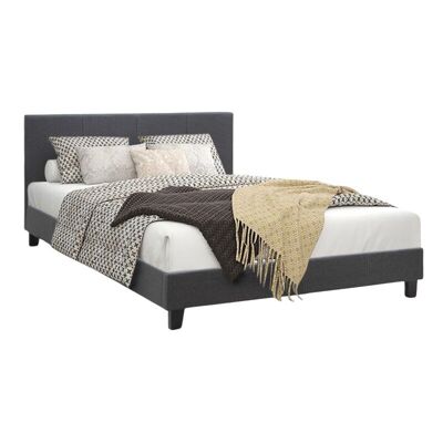 Double Bed NOCHE Anthracite 140x190cm