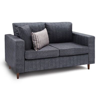 Sofa two seater AUGUSTA Anthracite