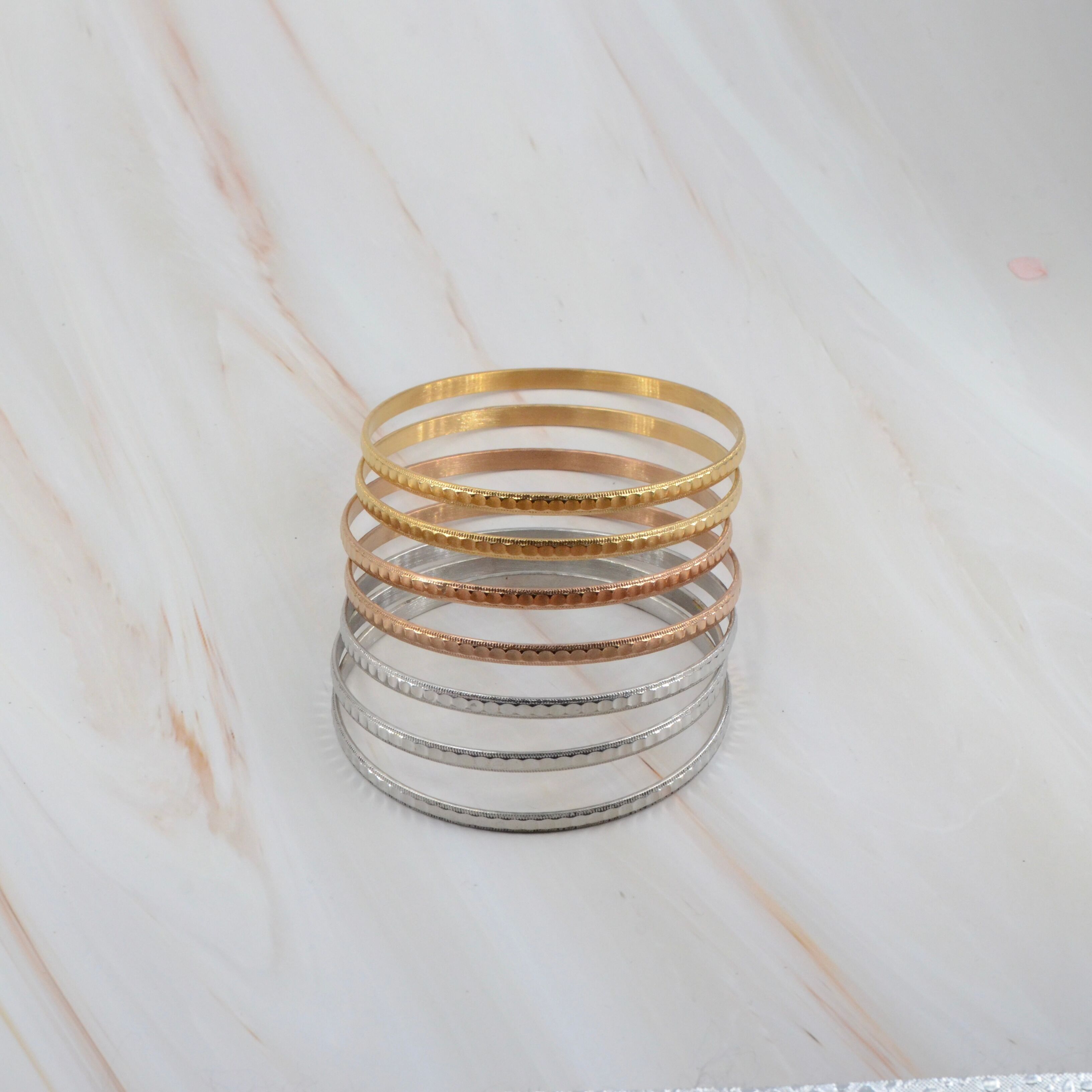 Weekly cube bangle