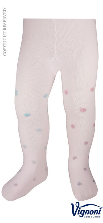 Collants en coton bébé à motifs Dixie 8538 3