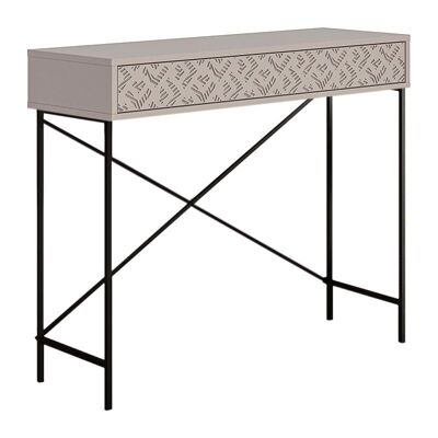 Console Table TAMARA Light Mocha 110x35.6x90cm