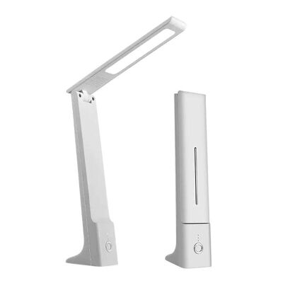 Lampe de Bureau LED ANDREE rechargeable Blanc 7x5x28cm