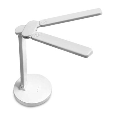 Lámpara de Mesa LED ROSA recargable Blanco 13x13x32cm