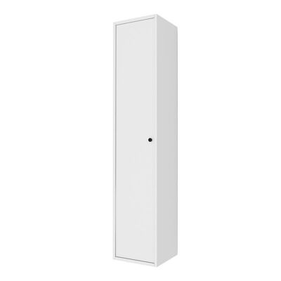 Kitchen - Bathroom Cabinet DEMETRA White 33,6x30x160,8cm