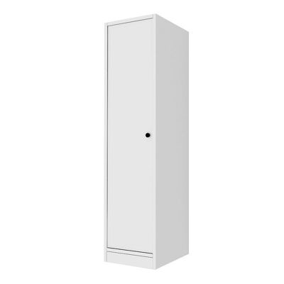 Kitchen - Bathroom Cabinet FLORA White 33.6x40x135cm